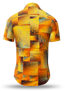 Camisa de verano para hombre DRACO GOLD - 100 % algodón - 10...