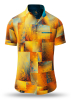 Camisa de verano para hombre DRACO GOLD - 100 % algodón - 10 tallas, de la XS a la 6XL - diseño excepcional - acabado de primera calidad - tejidos «Made in Germany» - edición limitada y exclusiva