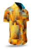 Camisa de manga corta para hombre DRACO GOLD