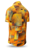 Kurzärmliges Hemd DRACO GOLD – GERMENS artfashion – 100 % Baumwolle - Größe 4XL