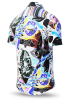 Camisa de verano para hombre NIGHTMAN - 100 % algodón - 10 tallas, de la XS a la 6XL - diseño excepcional - confección de primera calidad - tejidos «Made in Germany» - edición limitada y exclusiva