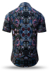 Camisa de verano para hombre CARROUSEL BLACK - 100 % algodón - 10 tallas, de la XS a la 6XL - diseño excepcional - acabado de primera calidad - tejidos «Made in Germany» - edición limitada y exclusiva