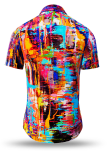 Camisa de verano para hombre HAPPY - 100 % algodón - 10 tallas desde...