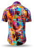 Camisa de verano para hombre HAPPY - 100 % algodón - 10 tallas, de la XS a la 6XL - diseño excepcional - confección de primera calidad - tejidos «Made in Germany» - edición limitada y exclusiva