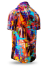 Sommerhemd Herren HAPPY – GERMENS artfashion – 100 % Baumwolle - Größe XXL