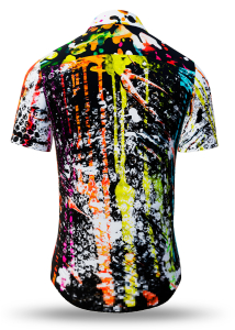 Camisa de verano para hombre LUXUS ISST ZEIT - 100 % algodón - 10...