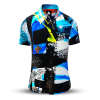 Sommerhemd Herren PLUS - 100 % Baumwolle - 10 Größen von XS - 6XL - außergewöhnliches Design - feinste Verarbeitung - Stoffe Made in Germany - limitiert und exklusiv