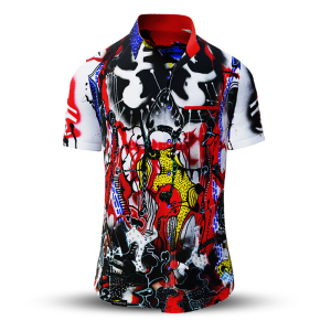 Sommerhemd Herren AIFAM - 100 % Baumwolle - 10 Größen von XS - 6XL - außergewöhnliches Design - feinste Verarbeitung - Stoffe Made in Germany - limitiert und exklusiv