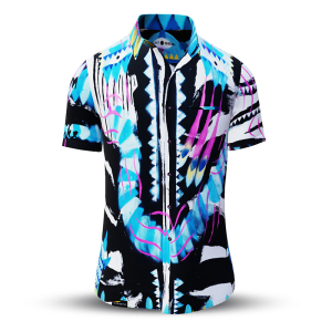 Camisa de verano para hombre MUAHT COUTURE - 100 % algodón - 10...