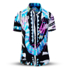 Camisa de verano para hombre MUAHT COUTURE - 100 % algodón - 10 tallas, de la XS a la 6XL - diseño excepcional - confección de primera calidad - tejidos «Made in Germany» - edición limitada y exclusiva