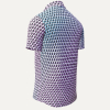 Herrenhemd Kurzarm CUBO VIOL – GERMENS artfashion – 100 % Baumwolle - Größe 4XL
