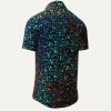 Herrenhemden Kurzarm FLOREL NOIR – GERMENS artfashion – 100 % Baumwolle - Größe M