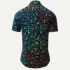 Camisa de verano para hombre FLOREL NOIR - 100 % algodón - 10 tallas, de la XS a la 6XL - diseño excepcional - acabado de primera calidad - tejidos «Made in Germany» - edición limitada y exclusiva