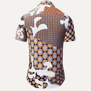 Camisa de verano para hombre SOL ORIENS - 100 % algodón - 10...