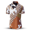 Camisa de verano para hombre SOL ORIENS - 100 % algodón - 10 tallas, de la XS a la 6XL - diseño excepcional - confección de primera calidad - tejidos «Made in Germany» - edición limitada y exclusiva