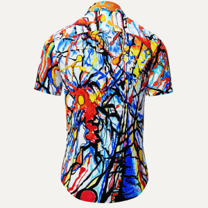 Camisa de verano para hombre KNOCKOUT - 100 % algodón - 10 tallas...