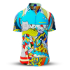 Sommerhemd Herren ARCADES - 100 % Baumwolle - 10 Größen von XS - 6XL - außergewöhnliches Design - feinste Verarbeitung - Stoffe Made in Germany - limitiert und exklusiv