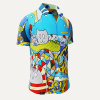 Camisa de verano para hombre ARCADES - 100 % algodón - 10 tallas, desde la XS hasta la 6XL - diseño excepcional - confección de primera calidad - tejidos fabricados en Alemania - edición limitada y exclusiva