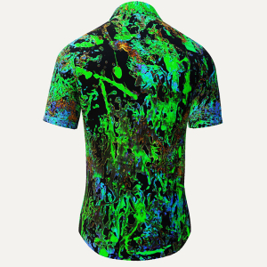 Sommerhemd Herren SAVE THE RAINFOREST - 100 % Baumwolle -...