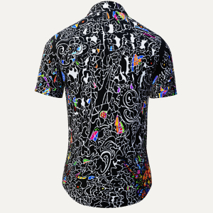 Camisa de verano para hombre DÉJÀ-VU - 100 % algodón...