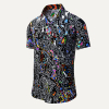 Camisa de manga corta de verano para hombre DÉJÀ-VU – GERMENS artfashion – 100 % algodón - Talla 6XL