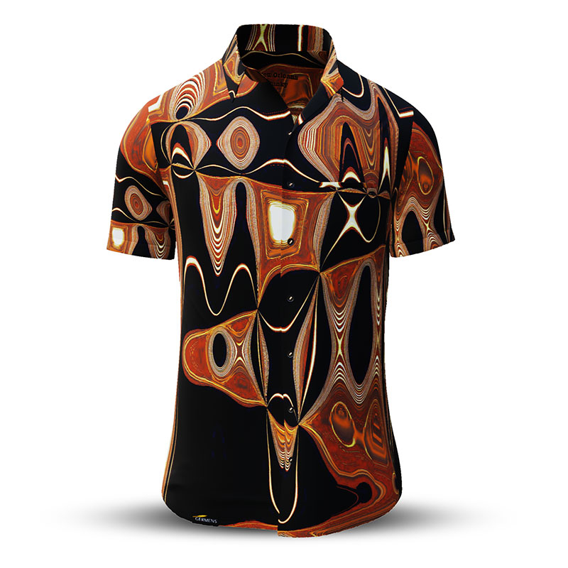 Camisa de verano para hombre NEW ORLEANS FUNKY - 100 % algodón - 10 tallas, desde la XS hasta la 6XL - diseño excepcional - confección de primera calidad - tejidos fabricados en Alemania - edición limitada y exclusiva