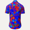 Camisa de verano para hombre BLAUE STUNDE - 100 % algodón - 10 tallas, de la XS a la 6XL - diseño excepcional - confección de primera calidad - tejidos «Made in Germany» - edición limitada y exclusiva