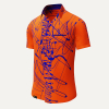 Camisa de manga corta para hombre DENADA ORANGE