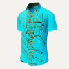 Camisa de manga corta para hombre DENADA BLUE