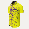 Sommerhemd Herren DENADA YELLOW – GERMENS artfashion – 100 % Baumwolle - Größe 5XL