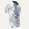 Camisa de verano para hombre DENADA WHITE - 100 % algodón - 10 tallas, de la XS a la 6XL - diseño excepcional - confección de primera calidad - tejidos «Made in Germany» - edición limitada y exclusiva