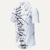 Camisa de manga corta para hombre DENADA WHITE