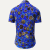 Sommerhemd Herren CIRCULI LAGUN - 100 % Baumwolle - 10 Größen von XS - 6XL - außergewöhnliches Design - feinste Verarbeitung - Stoffe Made in Germany - limitiert und exklusiv