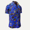 Kurzarmhemd Herren Sommer CIRCULI LAGUNE – GERMENS artfashion – 100 % Baumwolle - Größe 4XL