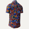 Camisa de manga corta para hombre CIRCULI SANGRIA