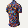 Camisa de manga corta para hombre CIRCULI SANGRIA
