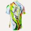 Herrenhemd Kurzarm GLÜCKSGARTEN – GERMENS artfashion – 100 % Baumwolle - Größe XS