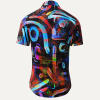 Camisa de verano para hombre DAPURITOJO - 100 % algodón - 10 tallas, de la XS a la 6XL - diseño excepcional - confección de primera calidad - tejidos «Made in Germany» - edición limitada y exclusiva