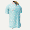 Sommerhemd Herren FLAMINGO HOTEL 2 - 100 % Baumwolle - 10 Größen von XS - 6XL - außergewöhnliches Design - feinste Verarbeitung - Stoffe Made in Germany - limitiert und exklusiv