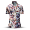 Sommerhemd Herren MARMOR  - 100 % Baumwolle - 10 Größen von XS - 6XL - außergewöhnliches Design - feinste Verarbeitung - Stoffe Made in Germany - limitiert und exklusiv