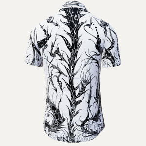 Camisa de verano para hombre DORNENPRINZ TITAN - 100 % algodón - 10...