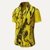 Herrenhemden Kurzarm DORNENPRINZ GOLD – GERMENS artfashion – 100 % Baumwolle - Größe XXL