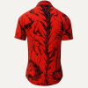 Sommerhemd Herren DORNENPRINZ BLUT - 100 % Baumwolle - 10 Größen von XS - 6XL - außergewöhnliches Design - feinste Verarbeitung - Stoffe Made in Germany - limitiert und exklusiv
