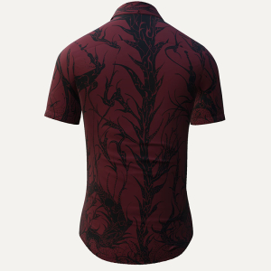 Camisa de verano para hombre DORNENPRINZ OXYD - 100 % algodón - 10...