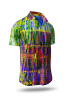 Camisa de verano para hombre FLUORO - 100 % algodón - 10 tallas, de la XS a la 6XL - diseño excepcional - confección de primera calidad - tejidos «Made in Germany» - edición limitada y exclusiva