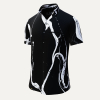 Sommerhemd Herren LEBENSADER KAVIAR – GERMENS artfashion – 100 % Baumwolle - Größe XS