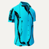 Kurzarmhemd Herren LEBENSADER AQUAMARIN – GERMENS artfashion – Größe 6XL