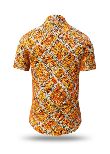Camisa de verano para hombre MIROUGE FALL - 100 % algodón - 10...
