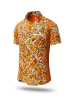Camisa de verano para hombre MIROUGE FALL - 100 % algodón - 10 tallas, de la XS a la 6XL - diseño excepcional - confección de primera calidad - tejidos «Made in Germany» - edición limitada y exclusiva