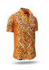 Herren Hemd Kurzarm MIROUGE FALL – GERMENS artfashion – 100 % Baumwolle - Größe XL